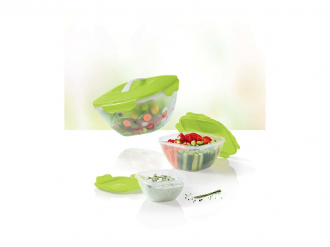 Set ciotole salvafreschezza, 3 pezzi
