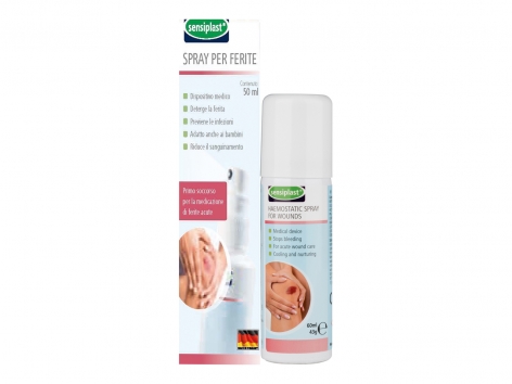 Spray per ferite o gel cicatrizzante