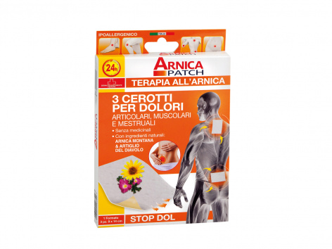 Arnica Patch Cerotti per dolori muscolari mestruali