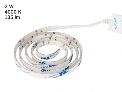 Striscia LED a batteria 1m con sensore di movimento