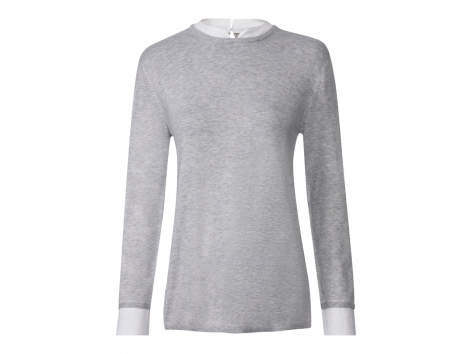 Pullover-camicia da donna