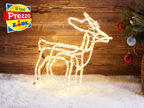 Decorazione natalizia LED 3D