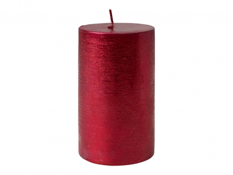 Candela profumata in vasetto o candela effetto metallizzato
