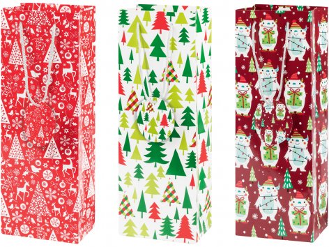 Set sacchetti regalo, 4 o 6 pezzi