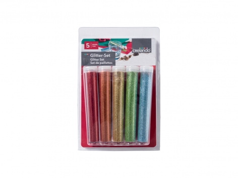 Set per bricolage con glitter
