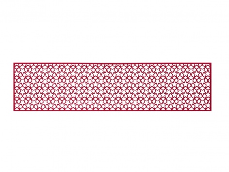 Striscia centrotavola o set tovagliette con sottobicchiere