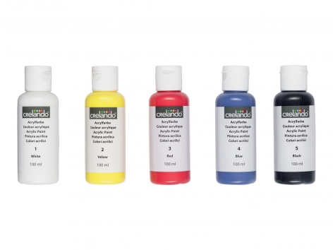 Colori acrilici, ad olio o acquerelli