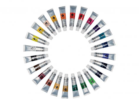 Colori acrilici, ad olio o acquerelli
