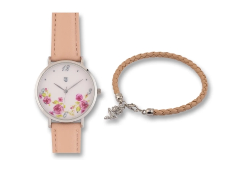 Set orologio e braccialetto da donna