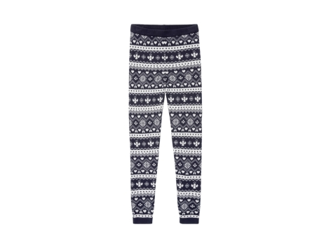 Leggings natalizi da bambina