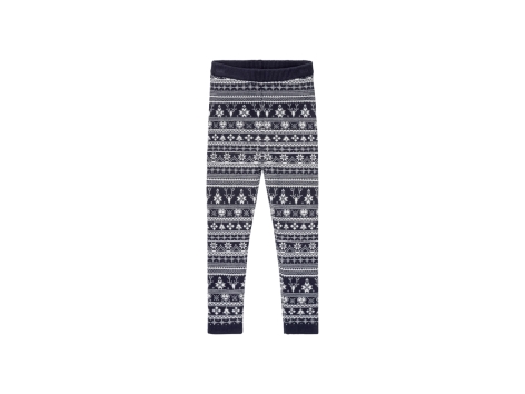 Leggings natalizi da bambina