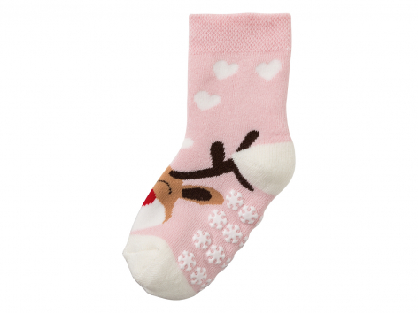 Calze antiscivolo natalizie da bambini