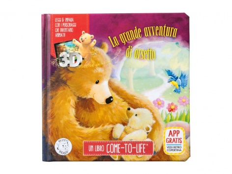 Album da colorare con app 3D