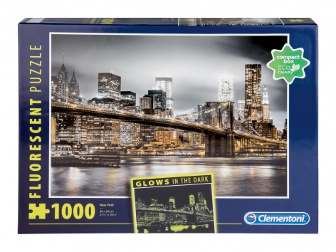 Puzzle 3D o fluorescente