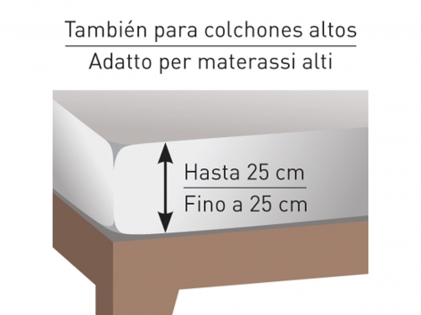 Lenzuolo con angoli matrimoniale