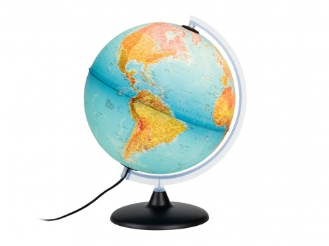 Mappamondo luminoso