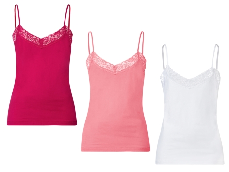 Top da donna con pizzo