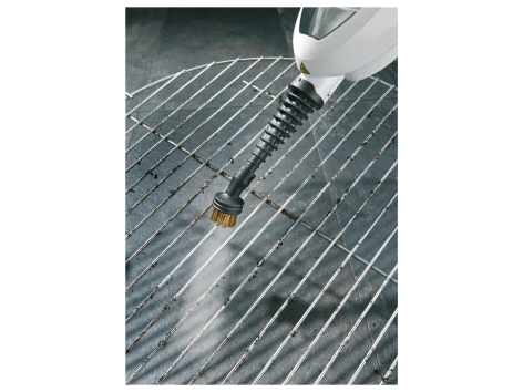Scopa a vapore e pulitore manuale 2 in 1