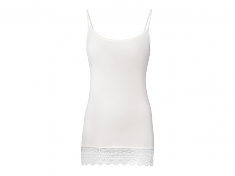 Top da donna con pizzo