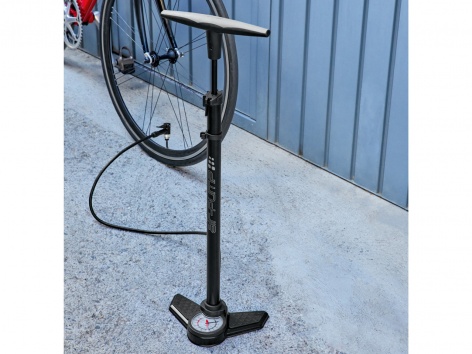 Pompa per bici con manometro