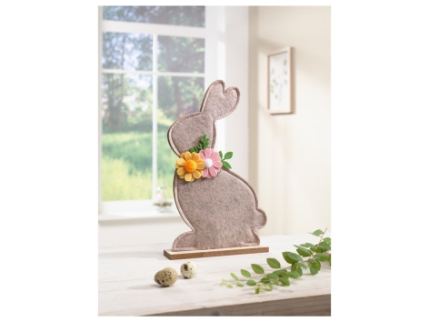 Decorazioni pasquali in legno e feltro