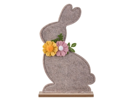 Decorazioni pasquali in legno e feltro