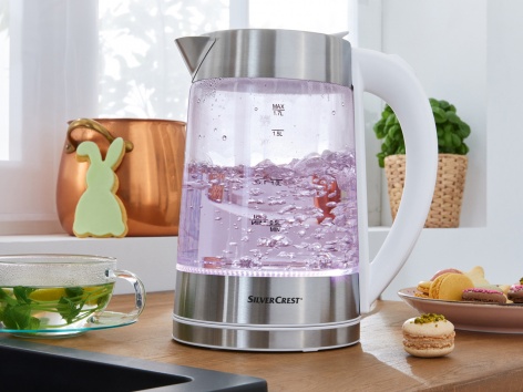 Bollitore elettrico in vetro