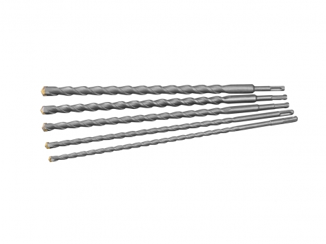 Set punte o set punte e scalpelli per trapano a percussione