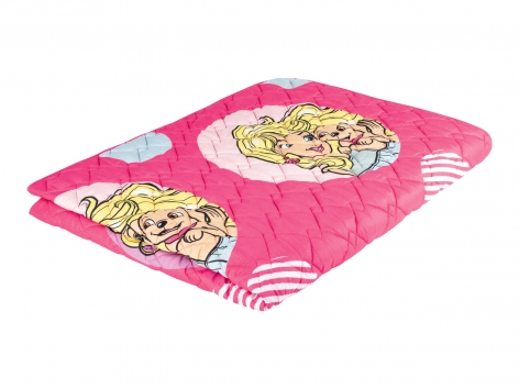 Copriletto per bambini "Paw Patrol, Sam il pompiere, Minions, Minnie Mouse, Miraculous, Frozen, Barbie"