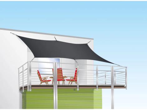 Tenda a vela parasole