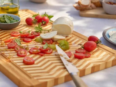 Tagliere da cucina in bambù, 1 o 2 pezzi