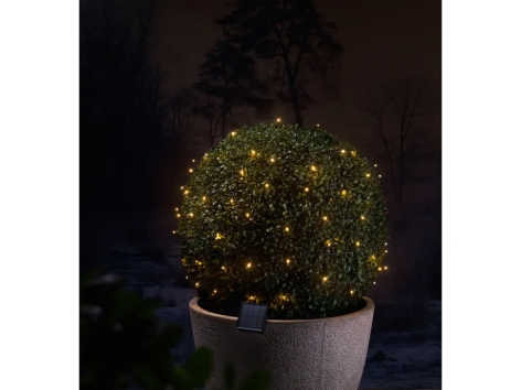 Catena luci decorative LED a energia solare
