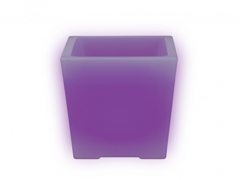 Vaso luminoso a energia solare