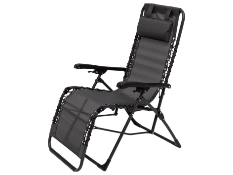 Sedia sdraio relax, antracite
