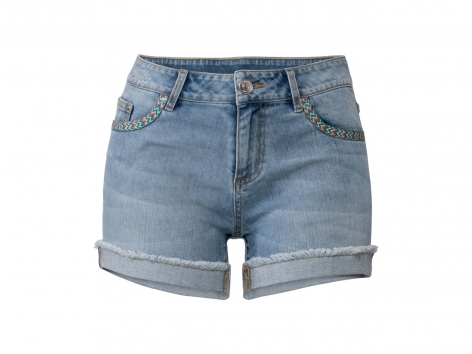 Shorts in jeans da donna