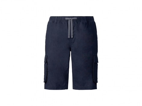 Bermuda in lino da uomo