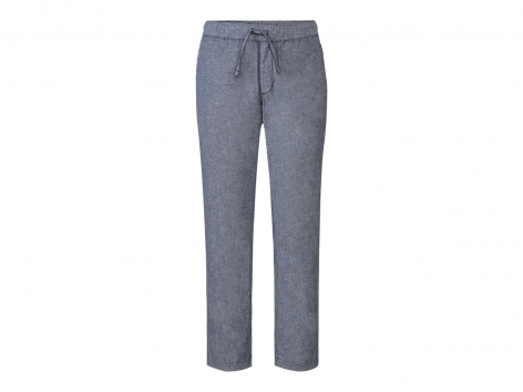 Pantaloni in lino da uomo