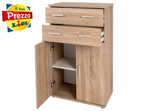 Mobiletto 2 cassetti e 2 ante