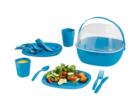 Set per picnic o insalatiera con divisorio