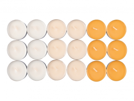 Candele profumate, 6 o 18 pezzi