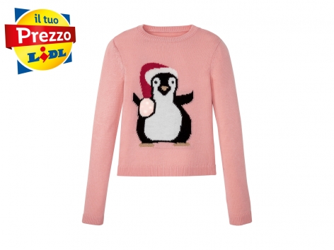 Pullover natalizio per bambina