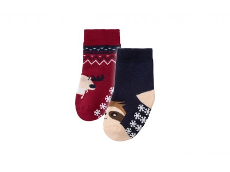Calze antiscivolo natalizie per bambini