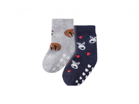 Calze antiscivolo natalizie per bambini