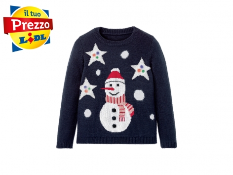 Pullover natalizio per bambina