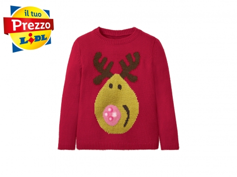 Pullover natalizio per bambina
