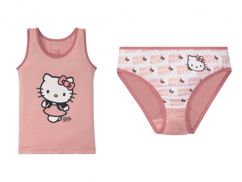 Coordinato intimo da bambina "LOL, Hello Kitty, Lola Bunny"