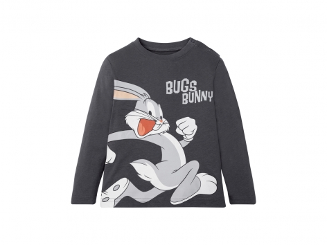 Maglia a maniche lunghe da bambino  "Bugs Bunny, Mnions, Batman"