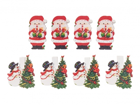 Decorazioni  di Natale in legno