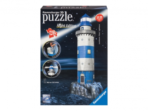 Puzzle 3D con LED
