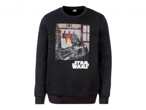 Felpa da uomo "Simpsons, Star Wars"